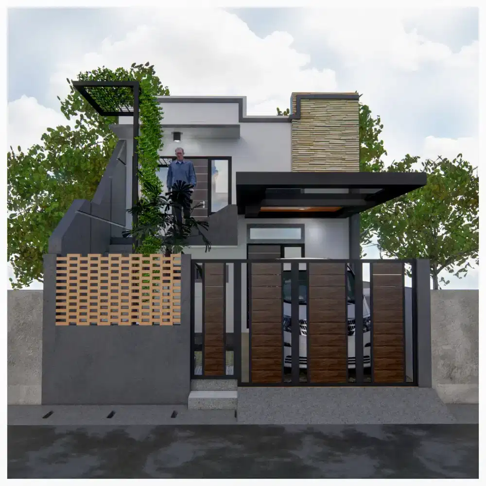 Gambar Desain Arsitek, Desain Struktur, IMB / PBG Rab Bangunan Rumah