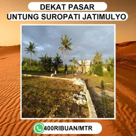 Tanah pasar karang anyar dan pasar untung suropati