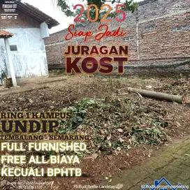 ISTIMEWA LOKASI,SHM,RUMAH KOST MODERN SELANGKAH KE KAMPUS UNDIP SMG