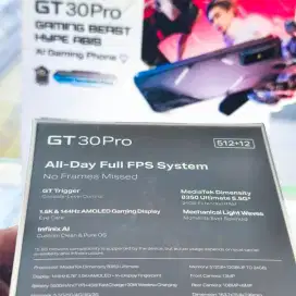 infinix gt30 pro 12/512 gb segel pabrik garansi resmi