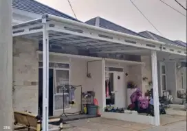 KANOPI berkualitas bagus murah baja ringan terpasang