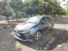 DP RENDAH Toyota Yaris 1.5 TRD Sportivo Bensin-AT 2021 Abu-Abu DX