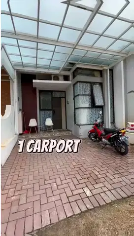 Rumah MURAH 1 lantai siap huni cantik di Komplek Nevada Downtown