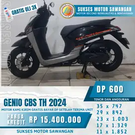 Terima tuker tambah dengan motor lama anda guys HONDA GENIO CBS 2024