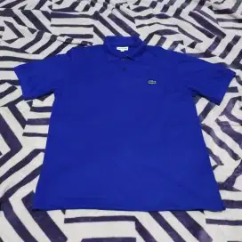 Lacoste polo shirt size 6 (XL) Reguler like new no minus (kaos kerah)