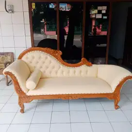 Kursi sofa lois jati minimalis