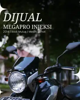 Jual Honda Megapro mono injeksi