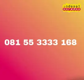 NOMOR CANTIK INDOSAT OOREDOO ANGKA HOKI 168
