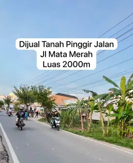 JUAL TANAH PALEMBANG LUAS 2000M