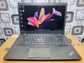 Laptop Lenovo T460s Core i7 ram 8gb ssd layar FHD slim batre awet