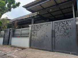 Pagar platcutting hitam doff sidoarjo by dejetiga
