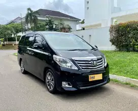 PROMO TANPA DP BISA DIBANTU, ALPHARD V CBU BUILT UP SUNROOF TAHUN 2013
