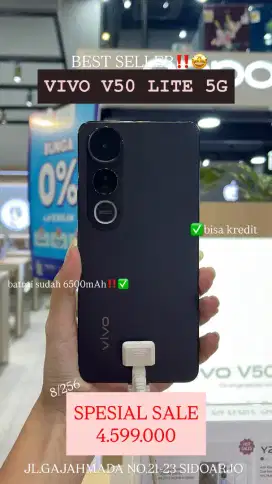 VIVO V50 LITE 5G PROMO MENARIK