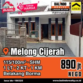 Dekat BORMA cijerah rumah Siap Huni