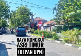Murah (390m2) Raya Rungkut dpn UPN