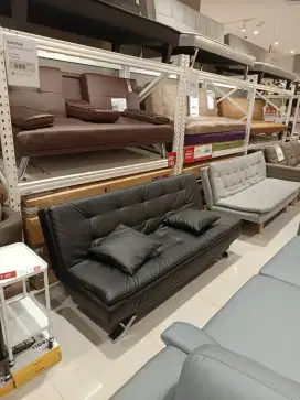 Sofabed artificial leather Selma/Informa