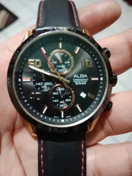 Jam Tangan Original ALBA Cronometer Aktif
