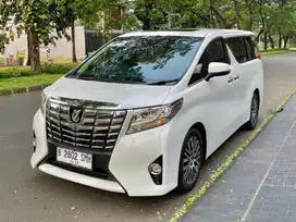 Service record Toyota Alphard 2.5 G ATPM 2017 Putih Bergaransi