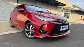 Low KM Toyota Yaris Putih 1.5 TRD Sportivo -MT 2020 AAF