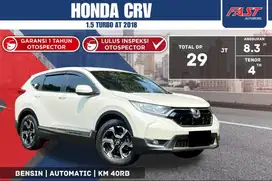 HONDA CRV 1.5 TURBO NON PRESTIGE 2018 LOW KM.40RB & PAJAK PANJANG#F3ST