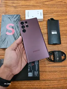 Samsung S22 ultra 5G 12/512GB resmi sein fullset mulus