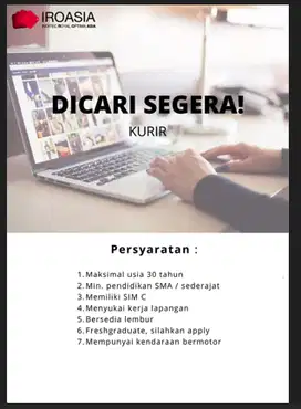 LOKER Driver , Kurir Motor , Office Boy dan Security Jakarta Barat