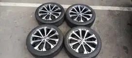 Dijual Velg Original Avanza Veloz Ring 17 lubang PCD 5 × 100 Nik 2022