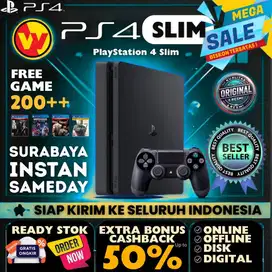 PS4 SLIM ORIGINAL - FW 11.00 2TB Ready di WijayaSurabaya