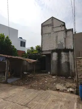 Dijual Cepat Rumah 65% terbangun di Serua Ciputat – Gratis Paket Desan