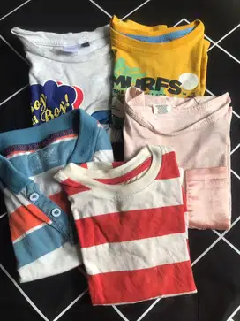 Preloved baju anak cowok 1/2 thn
