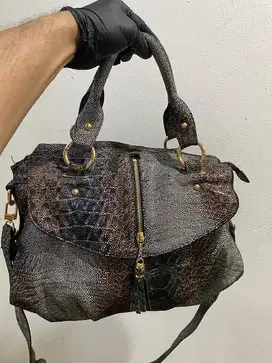 Tas louis vuitton handcarry slingbag pari leather vntge mewahhh