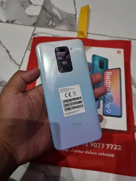 Redmi Note 9 6/128 No Minus Polar White Fullset