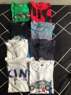 Preloved baju rumah anak laki 3/5thn