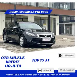Honda Accord 2.4 VTIL AT NIK 2009 Black On Beige
