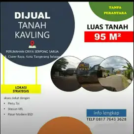 Dijual SHM 95, Ciater Raya Serpong