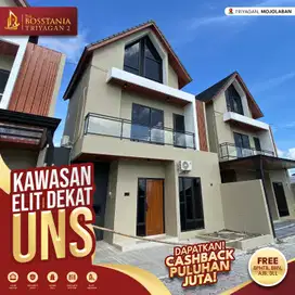 Hunian Mewah 2 Lantai Dekat UNS & Tol – Rumah Stylish di Solo Raya!