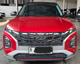 Hyundai Creta Prime A/T ( Matic ) 2023 Merah Km 30rb Mulus Siap Pakai