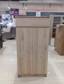 Dijual rak sepatu bahan kayu