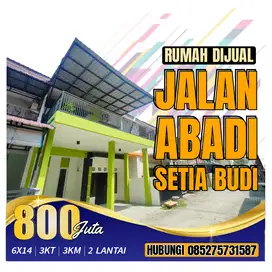 Rumah 2 lantai dijual jalan abadi setia budi