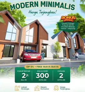 Rumah syariah shm murah strategis dekat jakarta selatan pamulang BSD