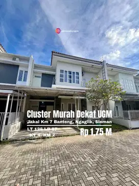 Rumah full furnished cluster dekat UGM jakal km 7 Banteng