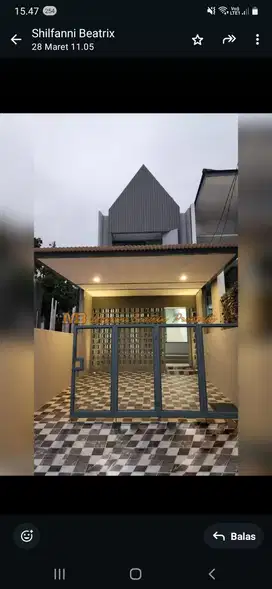 Dijual Cepat Rumah Baru 2 Lantai Turun Harga Dkt Pintu Tol & St. diBSD