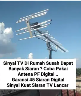 Ahli jasa pasang antena TV digital service parabola