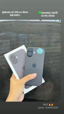 iphone 16 256 ex ibox PA/A