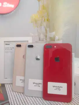 iPhone 8 Plus 64 GB Fullset Normal No Minus siap pakai
