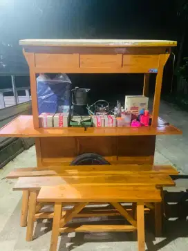 Gerobak Angkringan jg Melayani Pesanan Grobak Bakso Mie Bubur Sate dlL