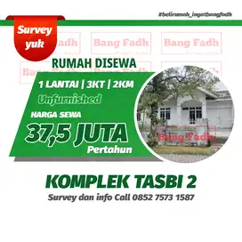 Rumah disewakan belakang focal point Tasbi 2 / tasbih 2