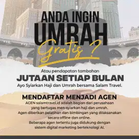 RECRUITMENT AGEN UMROH KOMISI 2JT
