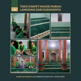 Ready Stock Karpet Masjid Berkualitas Tinggi Special Price Promo