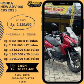 HONDA NEW ADV 160 CBS 2023